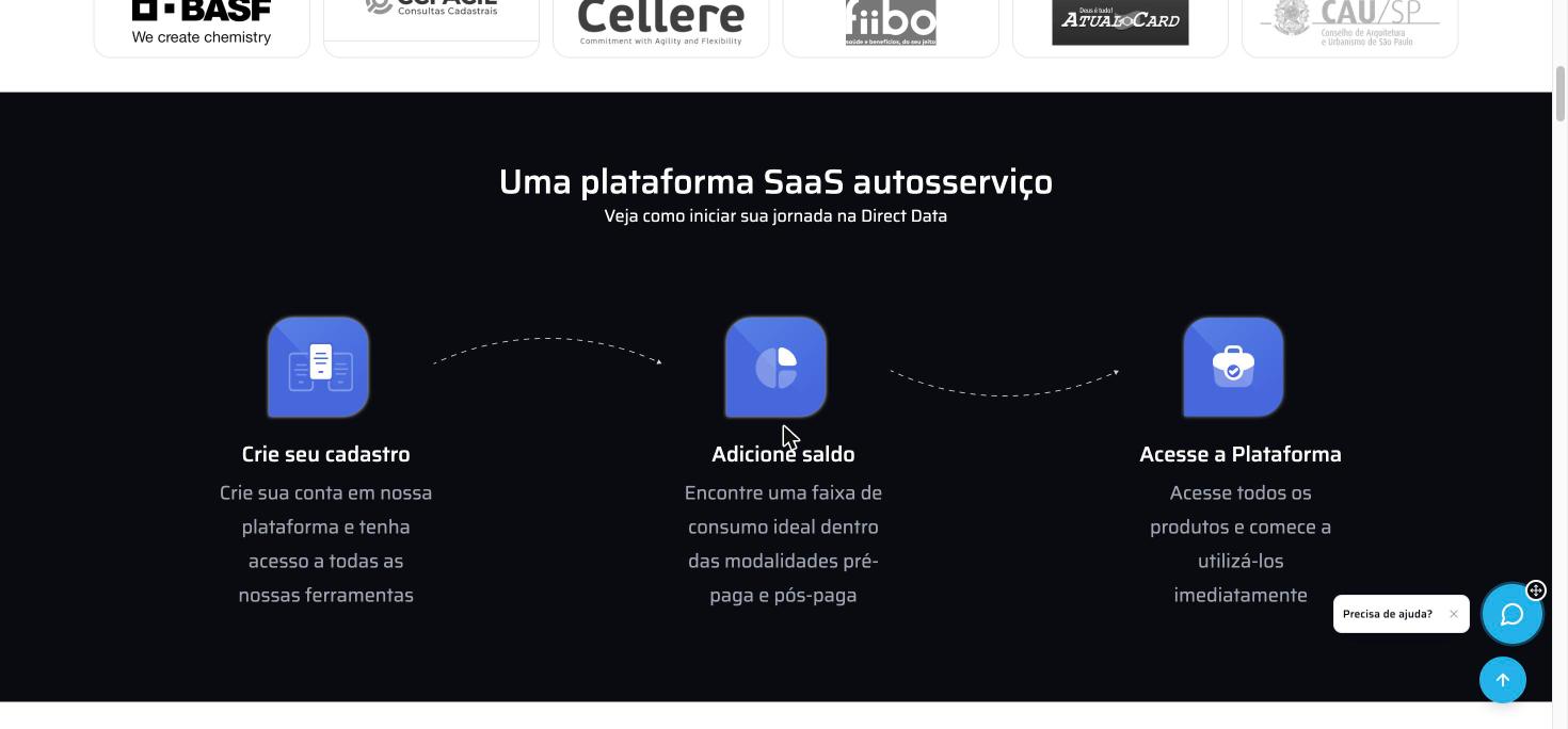 direct.data — como começar