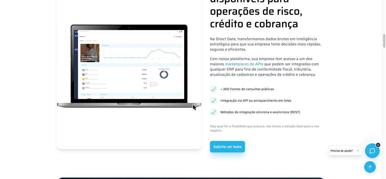 direct.data — painel da plataforma