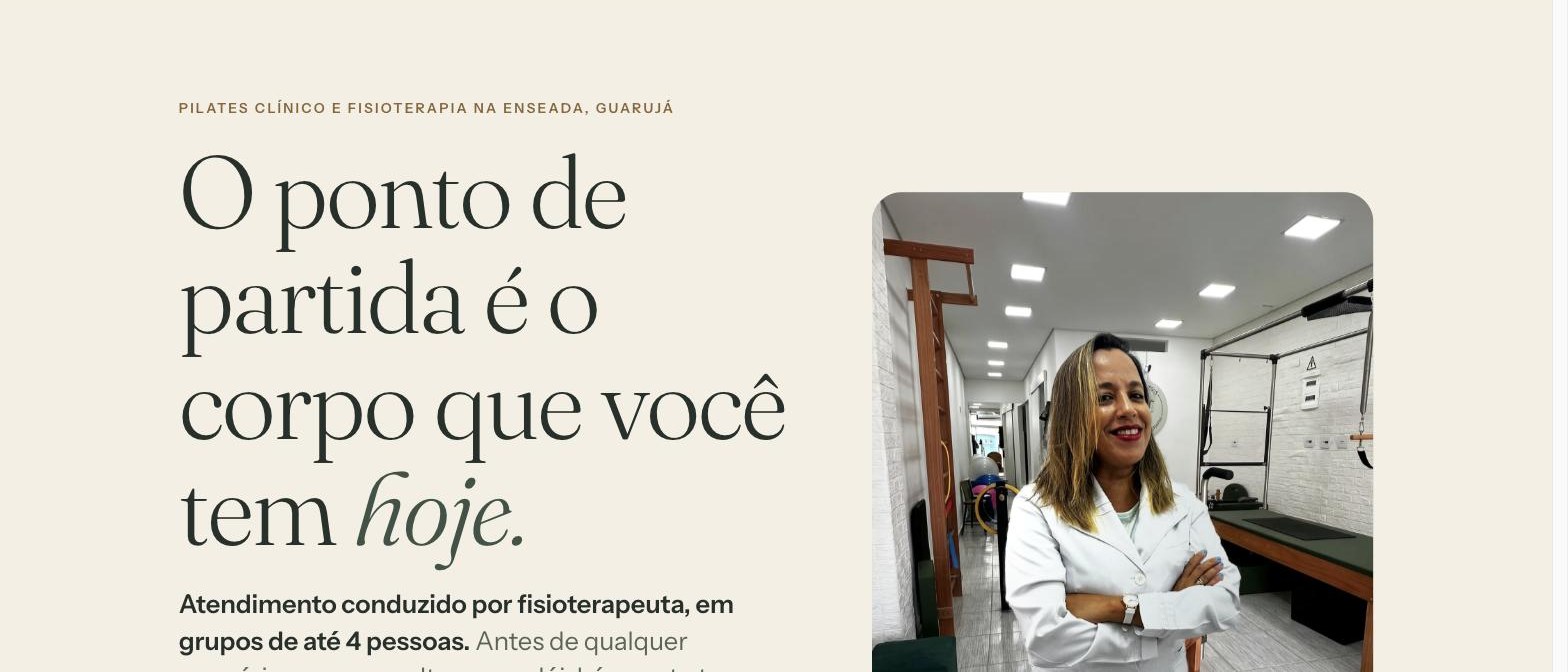 Luipilates — o ponto de partida é o corpo que você tem hoje