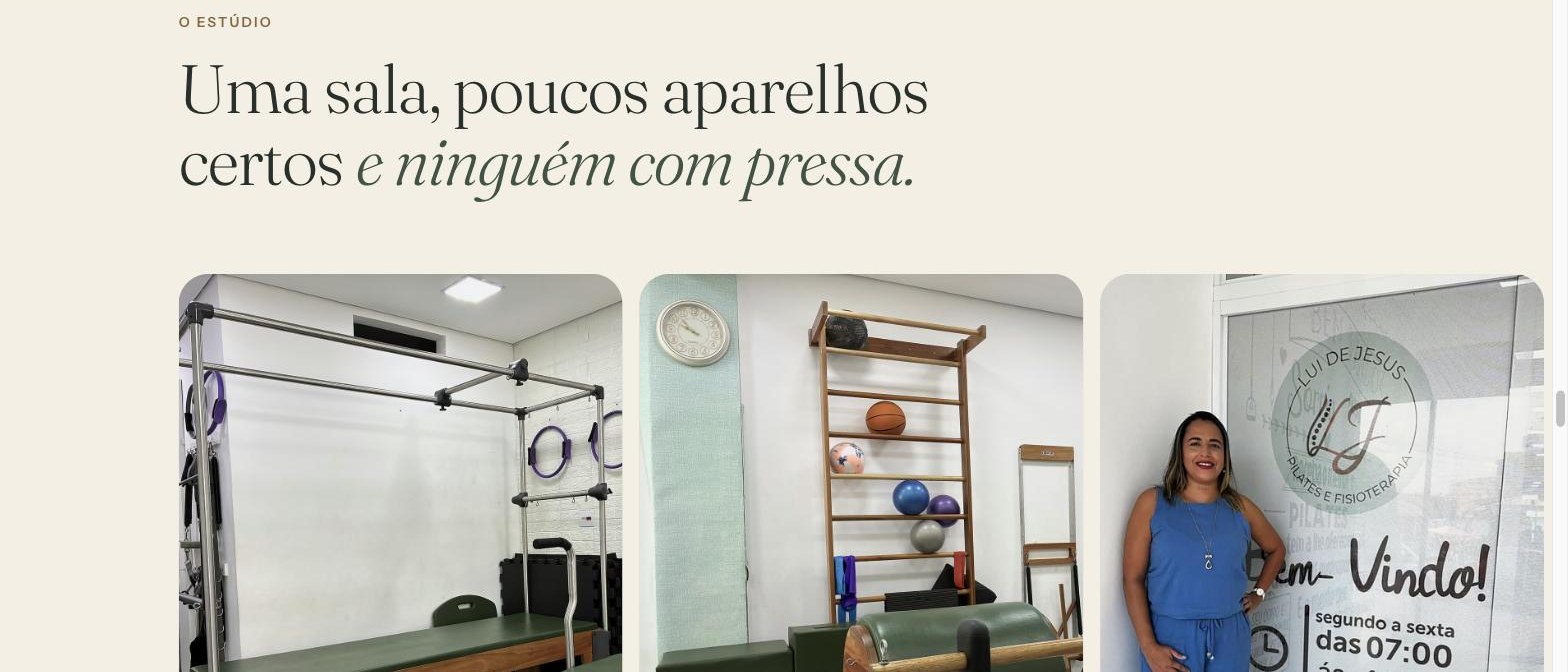 Luipilates — o estúdio na Enseada, Guarujá