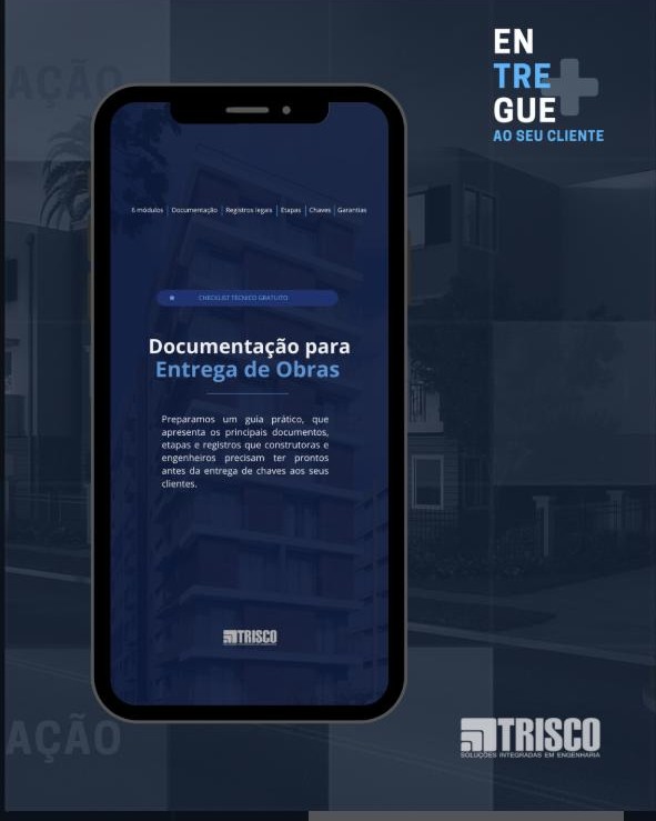 Post TRISCO — documentação para entrega de obras